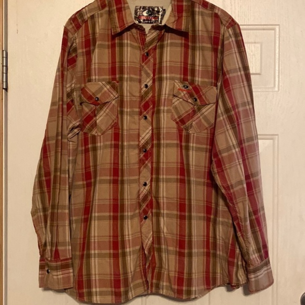 Mossy Oak Pearl Snap‎ Shirt